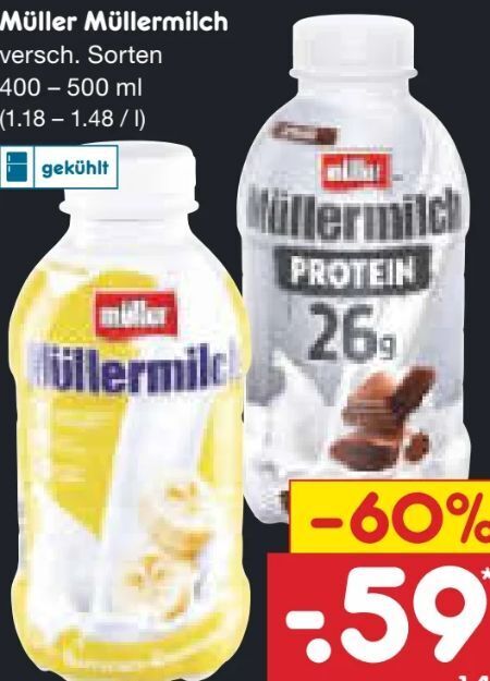 müllermilch angebot netto