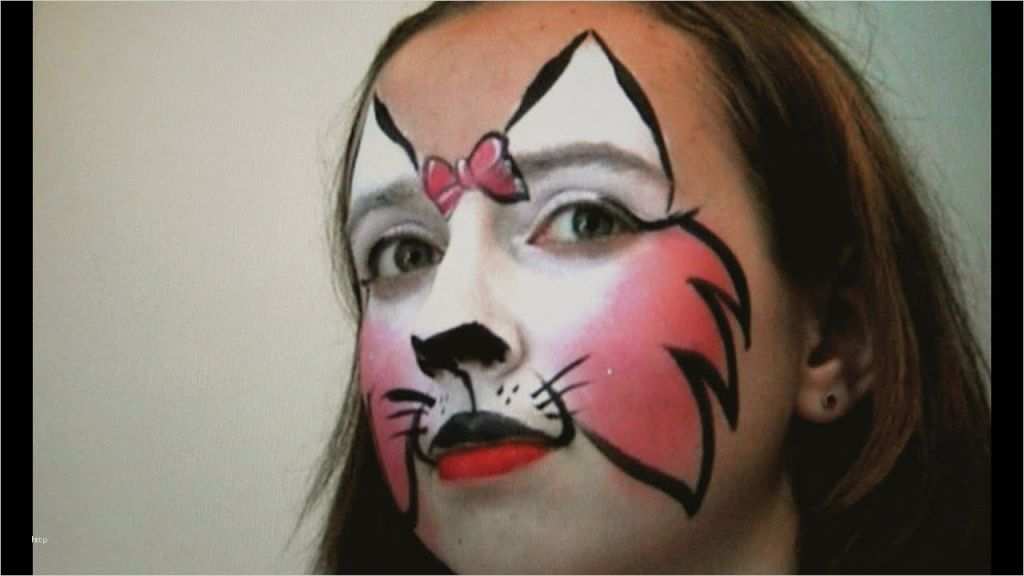 Halloween Katze Vorlage Fabelhaft Cat Face Painting Tutorial Pink Cat