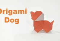 origami hund anleitung