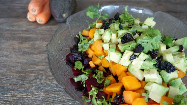 rote bete salat aus dem glas