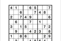 sudoku mittelschwer kostenlos