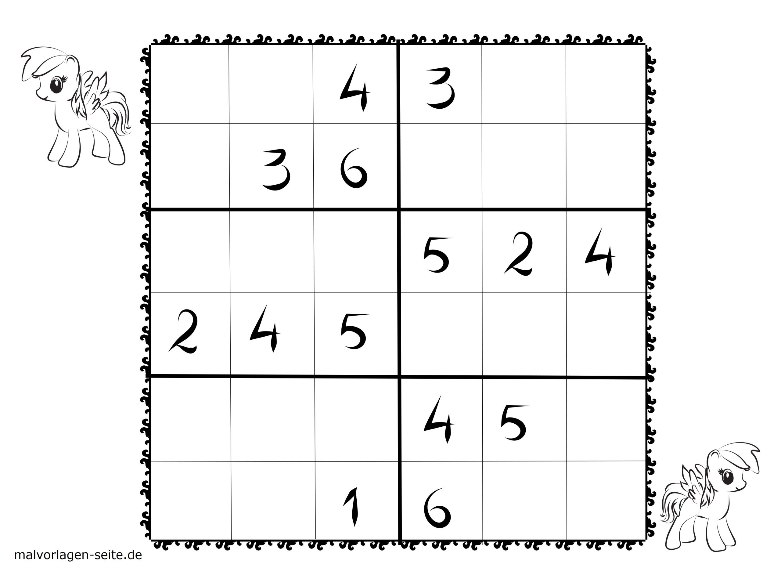 Sudoku Vorlage Drucken