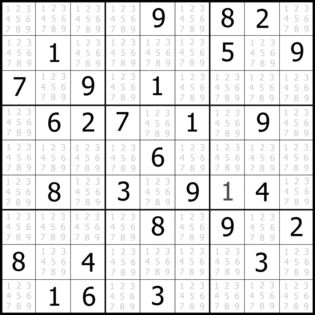 Printable Sudoku 4 Per Page Blank - Printable Sudoku Free