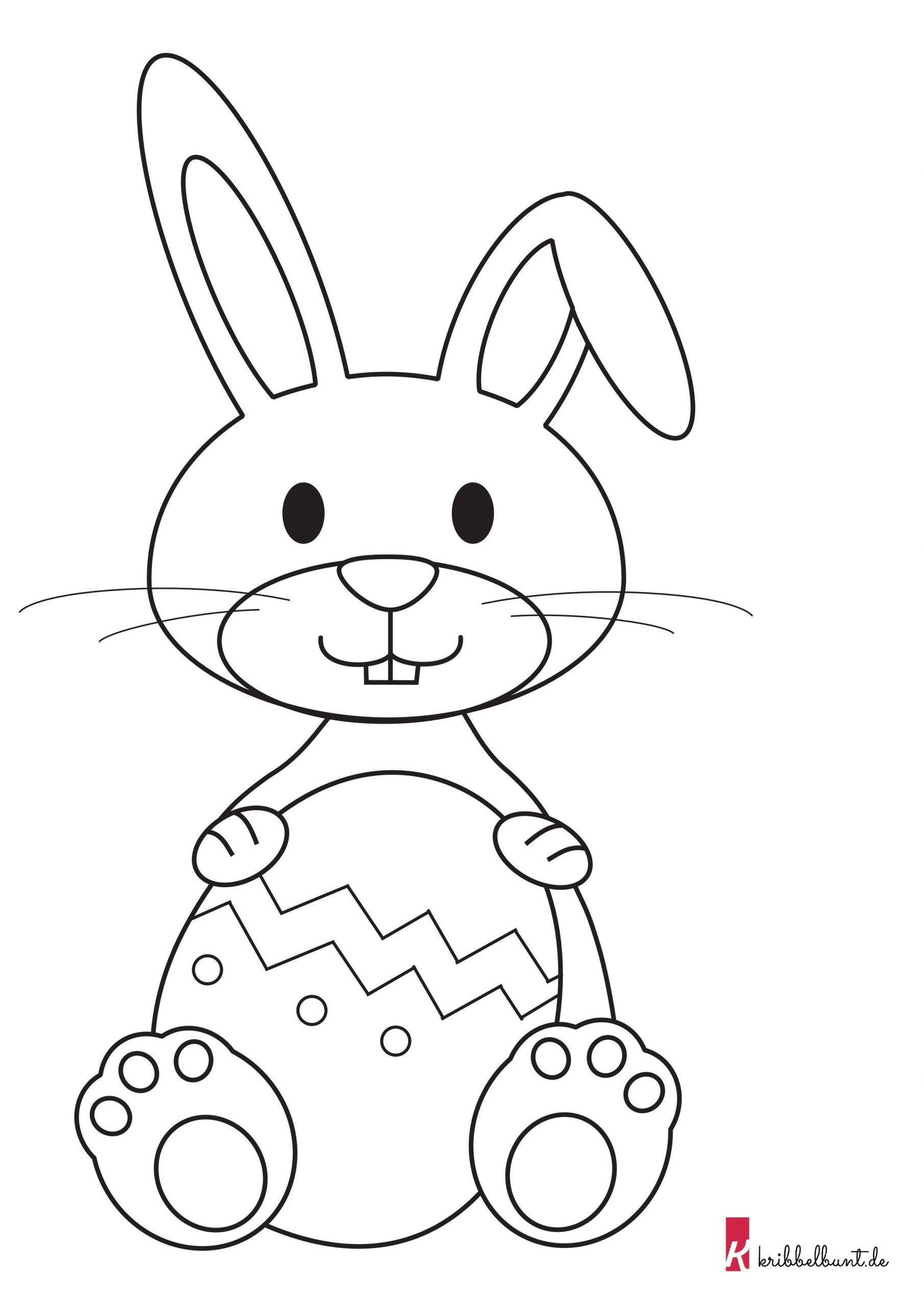 Osterhase Vorlage Zum Ausdrucken - kinderbilder.download | kinderbilder