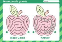 apfel puzzle zum ausdrucken