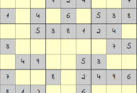 sudoku mittelschwer lösen