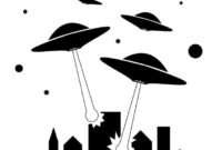 ausmalbilder ufos