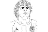 maradona ausmalbilder