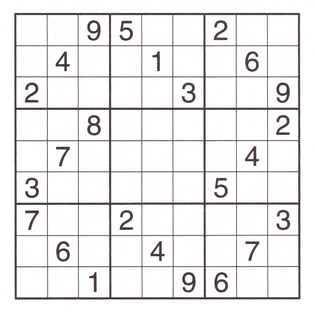 12 Best Photos Of Printable Sudoku Sheets - Printable Sudoku Puzzles