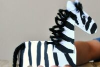 zebra basteln