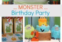 monster party kindergeburtstag