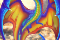 regenbogen drachen