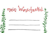 wunschzettel vorlage pdf