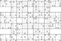 sudoku drucken kostenlos pdf