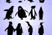 pinguin silhouette