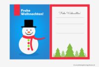 weihnachtskarten vorlage word