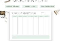 wochenplaner pdf kostenlos