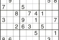 leichtes sudoku