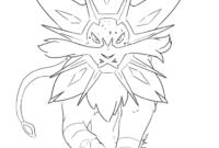 solgaleo ausmalbild