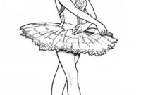 ausmalbild ballerina