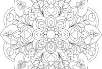 mandala blumen