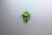 origami anleitung frosch