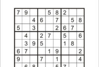 sudoku ausdrucken