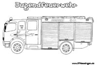 feuerwehrauto einfach