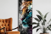 wandbild tiger