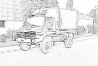 unimog ausmalbilder