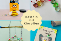 basteln mit kindern 3 4 jahre