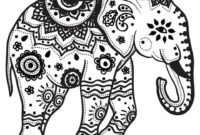 elefant mandala