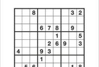 sudoku schwer mit lösung