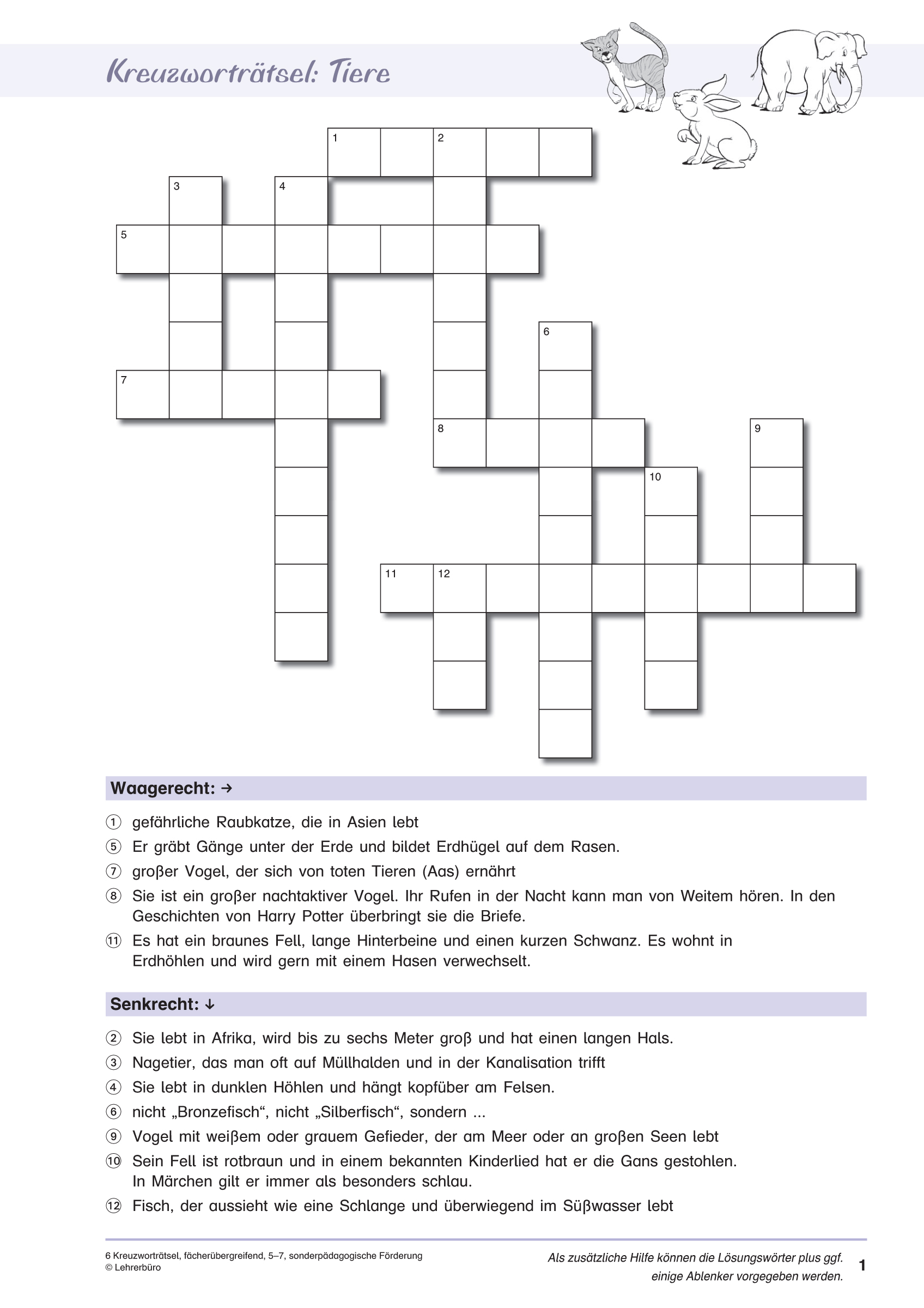 Logicals Englisch Zum Ausdrucken - Englisch Rätsel Zum Ausdrucken