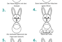 einfach hase malen