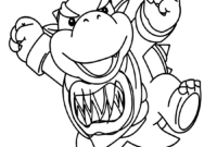 bowser junior ausmalbilder