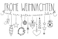 weihnachtsmotive einfach zeichnen