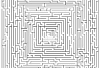 labyrinth ausdrucken