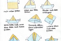 boote falten aus papier