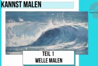 wellen malen vorlage