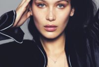 bella hadid model card