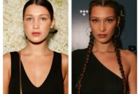 bella hadid before after plastic surgery