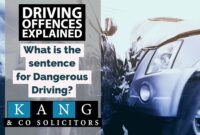 legal definition of dangerous driving