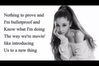 dangerous woman lyrics