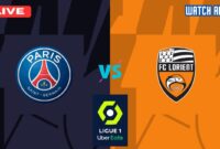 watch psg lorient live free