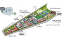 roland garros stadium map