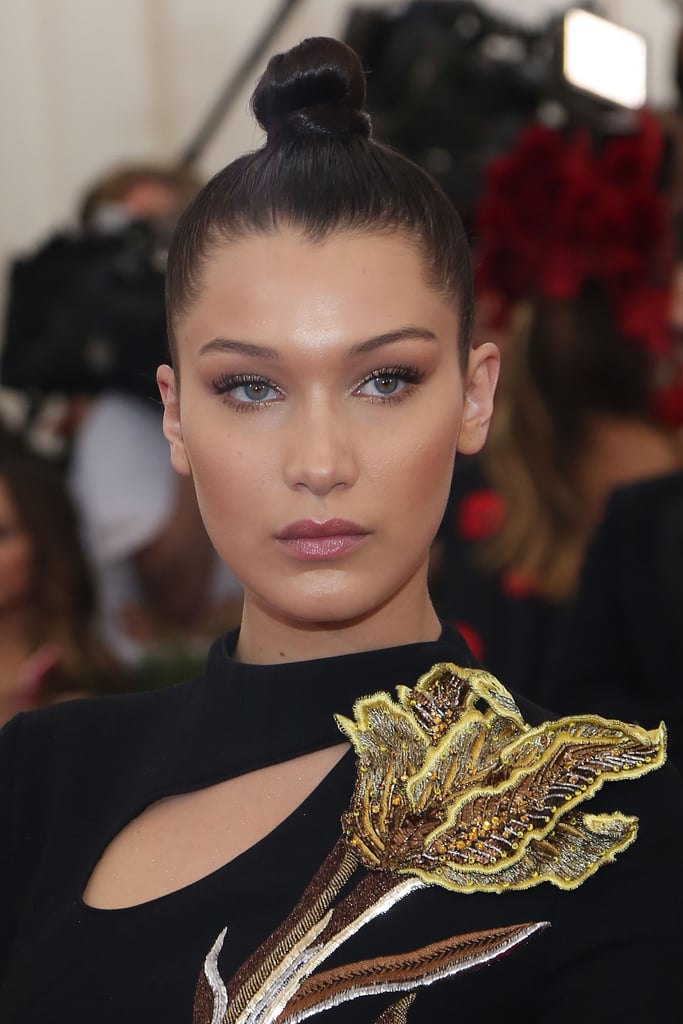 Bella Hadid | Celebrity Hair and Makeup at Met Gala 2015 | POPSUGAR