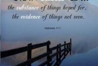 faith is the substance nkjv