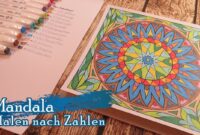 malen nach zahlen mandalas