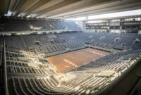 roland garros stadium roof